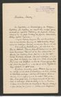 k.k. naturhistorisches Hofmuseum, Intendanzakten 1885-1896 (Hauer), Aktenzahl Z.664.e/1890, Seite 1